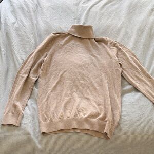 H&M Beige Turtleneck Sweater